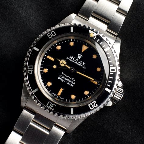 rolex submariner 5513 tiffany & co|rolex 5513 dial variations.